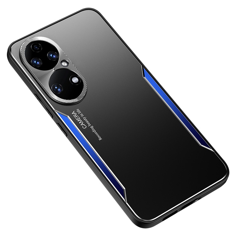 魅爱琳 华为P50手机壳 P50pro保护套外壳 刀锋战士 金属防摔轻薄软套 全包磨砂散热炫酷时尚潮壳 手机套