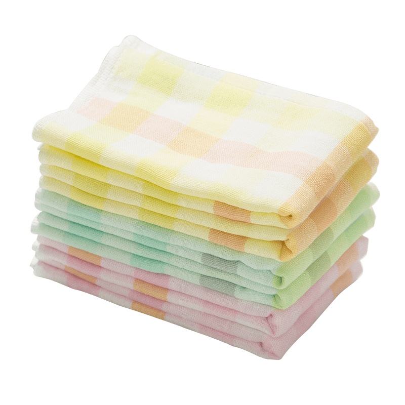 棉田春天里加大浴巾柔软纱布吸水毛圈双面材质Y21362