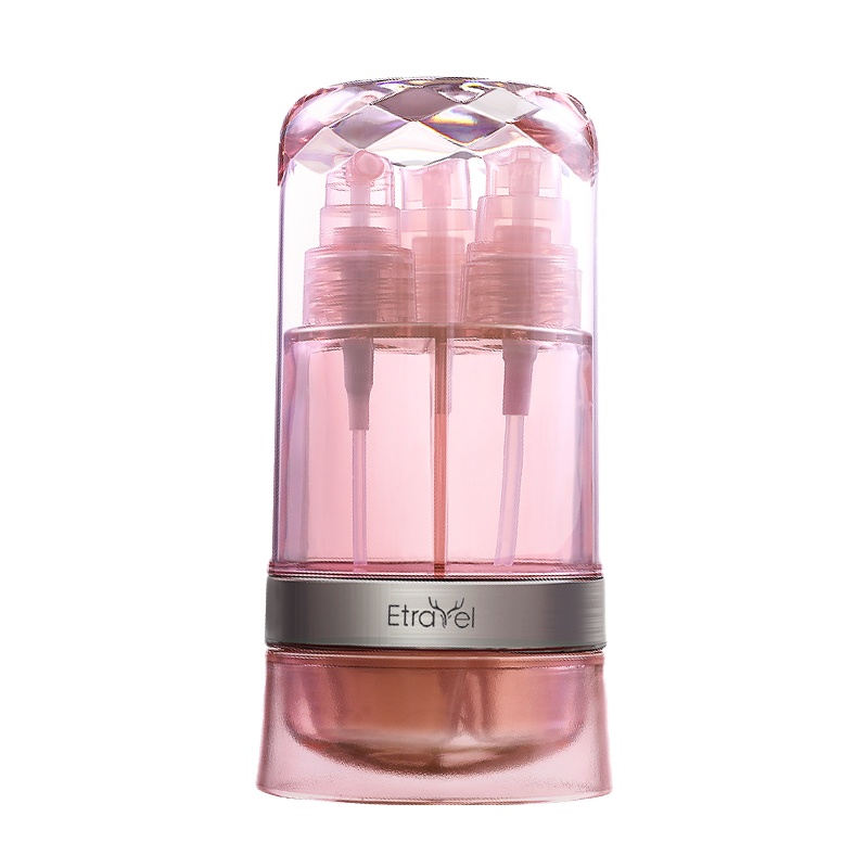 苏宁极物 臻韵分装瓶四合一 ELFZP0103 分装喷瓶按压空瓶便携旅行细雾乳液按压小喷壶瓶子喷雾(单位:个)