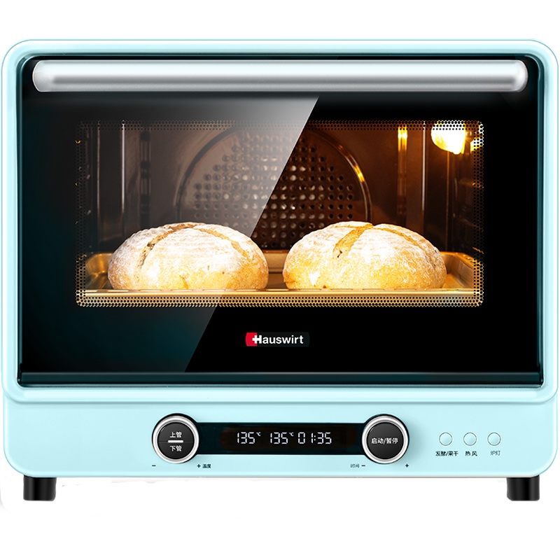 [刘涛推荐]海氏i7风炉烤箱蓝色家用电烤箱智能烘焙40升大容量全自动多功能电烤箱