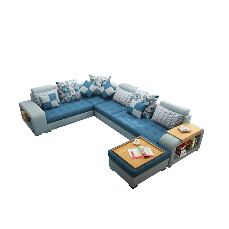 天惠子 沙发 布艺沙发组合客厅整装简约现代大小户型可拆洗布沙发简易家具