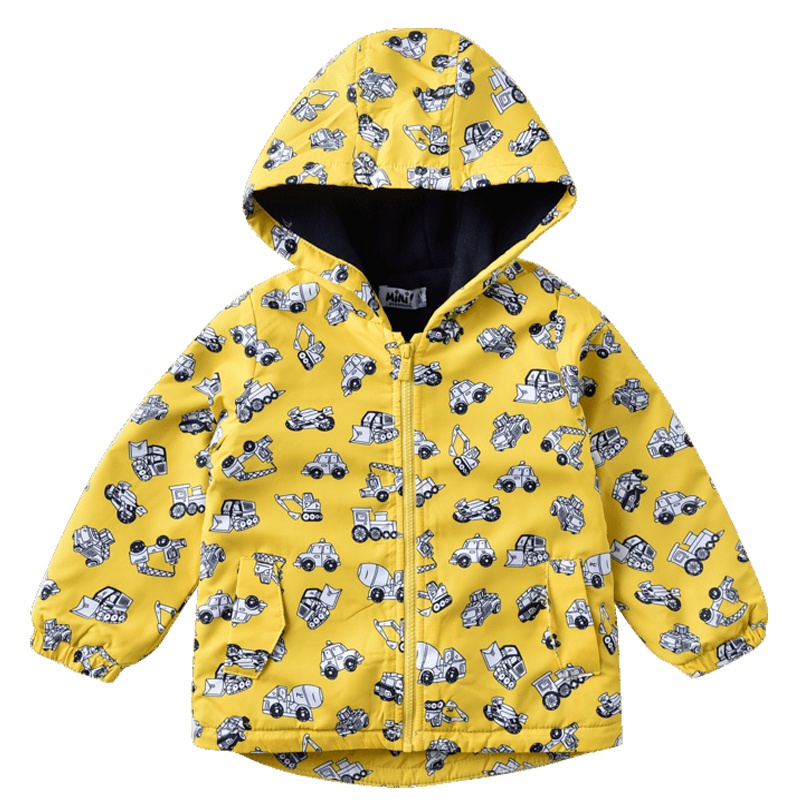 铅笔俱乐部童装2019秋冬新款男童连帽外套男小童宝宝上衣儿童外套