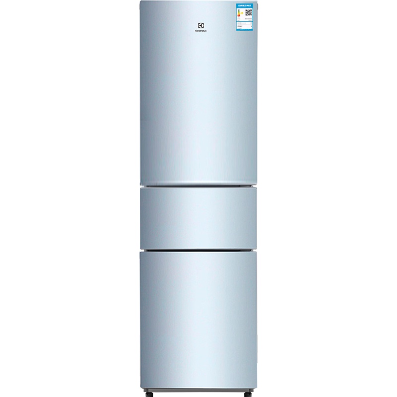 伊莱克斯 218升 三门三温 区低温补偿 中门软冷冻 U型箱体 节能省电 环保时尚之选电冰箱EMM2190TA