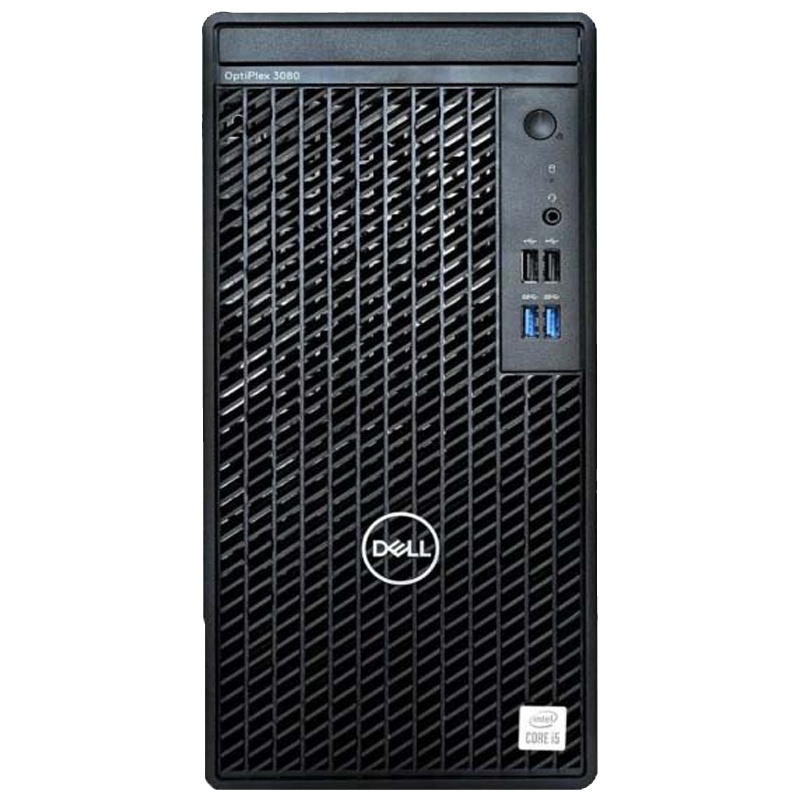 戴尔(DELL)OptiPlex3080MT 商用台式机电脑单主机(I3-10100 8G 256G WIN10 3年)