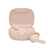 JBL真无线智能降噪蓝牙耳机LIVE PRO+炫光豆游戏音乐通话带麦耳机粉色