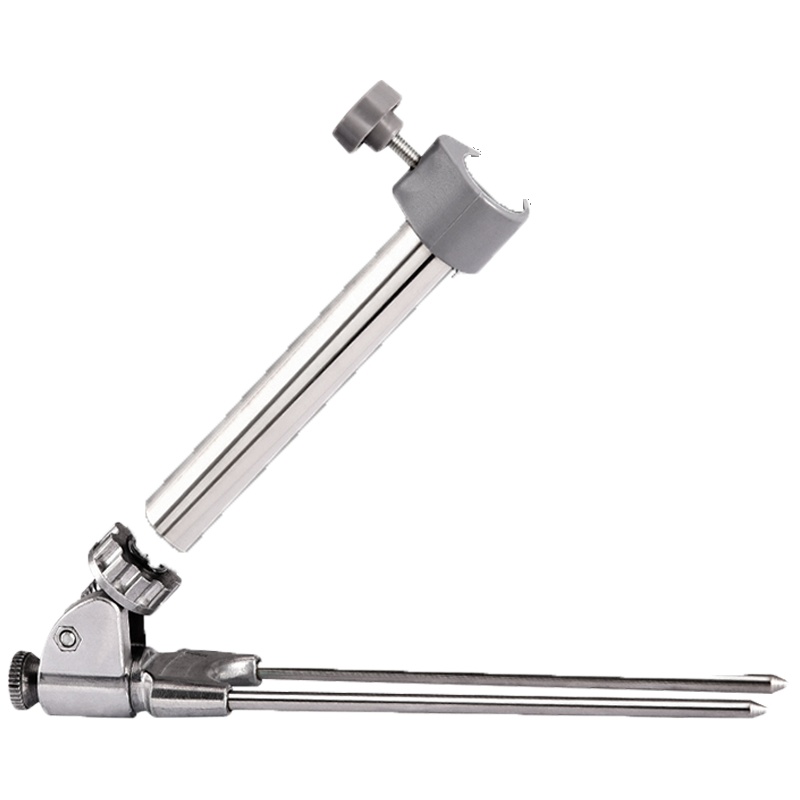 钓鱼支架炮台闪电客地插鱼竿支架万向不锈钢架杆钓箱双炮台支架渔具用品