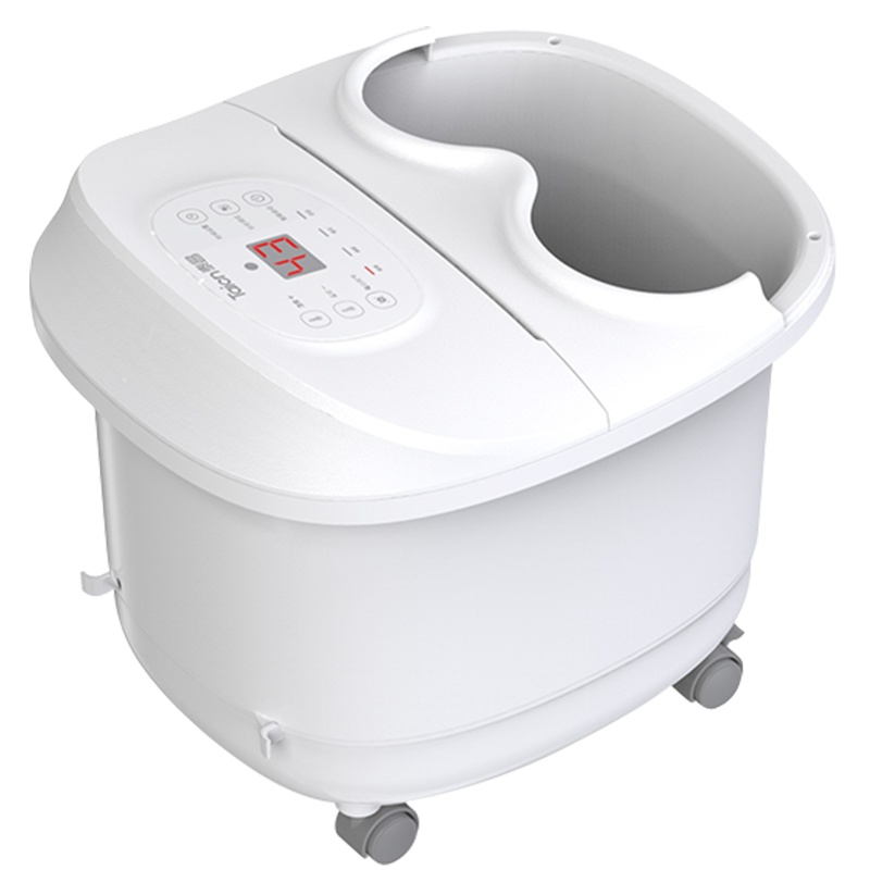 泰昌足浴盆泡脚桶苏宁自营全自动加热太极电动按摩洗脚盆豪华熏蒸泡脚盆红光热泡智能模式家用足疗养生洗脚桶TC-10EZ6B5