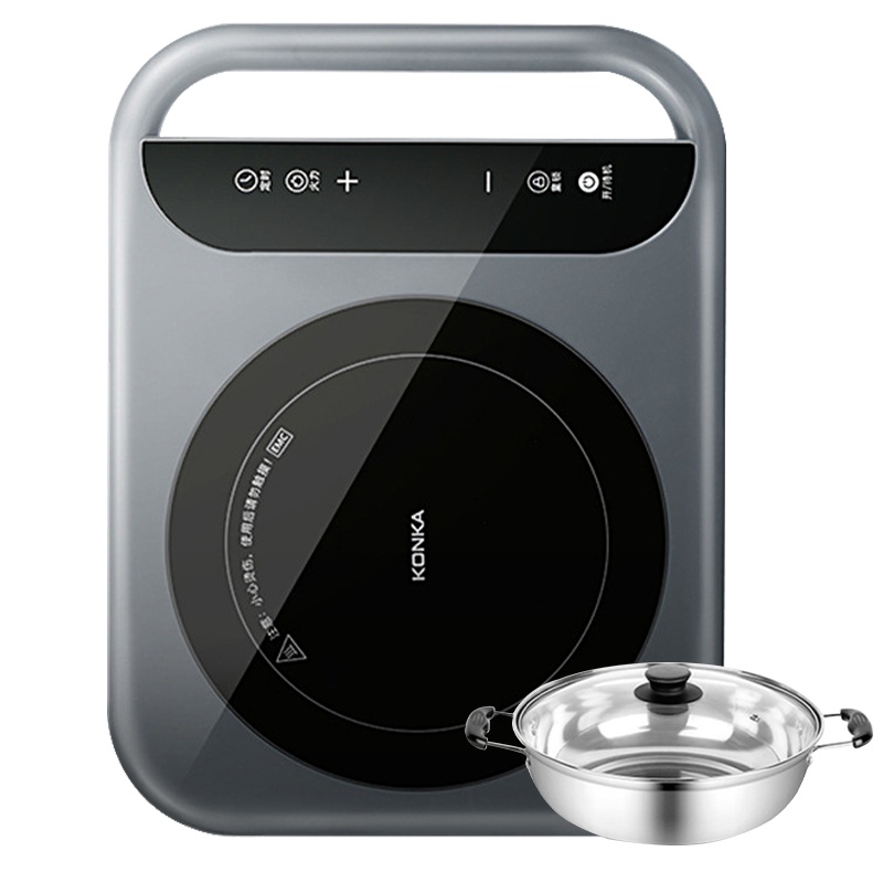 康佳(KONKA)电磁炉KEO-IS3家用宿舍小型多功能电磁灶炒菜火锅一体 八档火力 触控电磁炉
