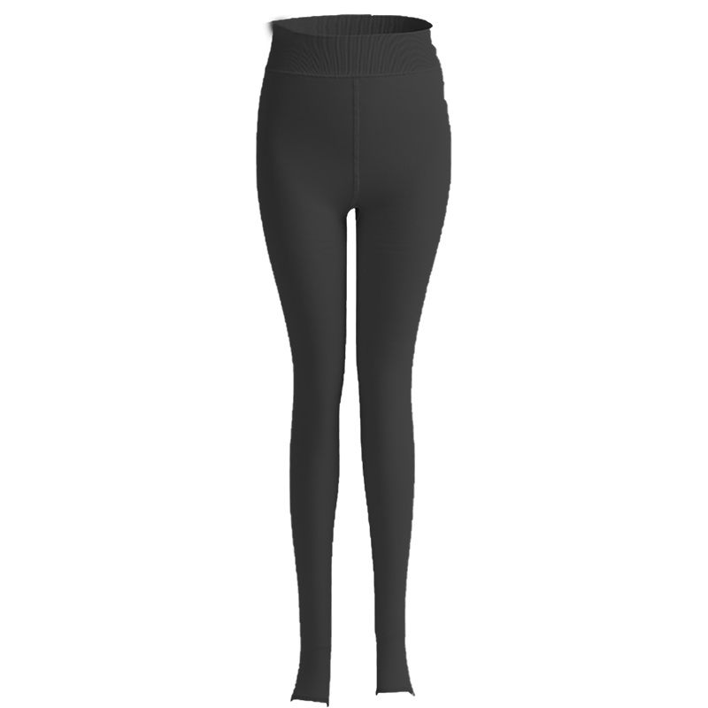 ENK 女内外穿加绒打底裤光腿秋裤冬季加厚保暖裸感裤袜女士保暖裤女