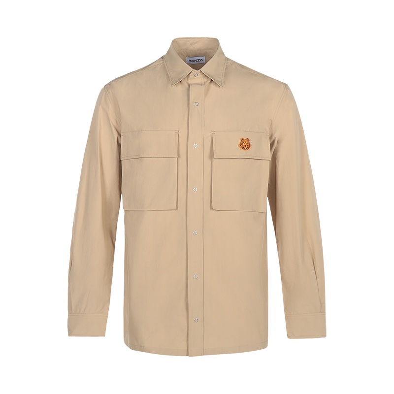 KENZO 高田贤三 男士 棉质长袖衬衫 FB5 5CH503 9SA