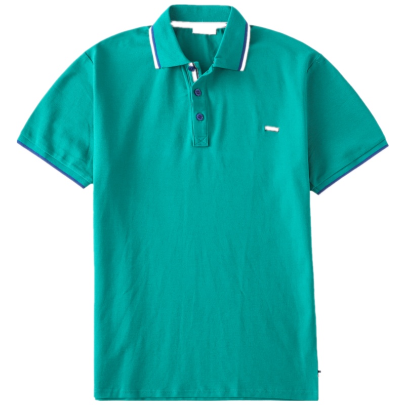 短袖Polo衬衫男T恤纯棉条纹翻领打底衫上衣中大小运动休闲学生儿童服装2020日本AITYAKU春夏秋季新潮时尚款清