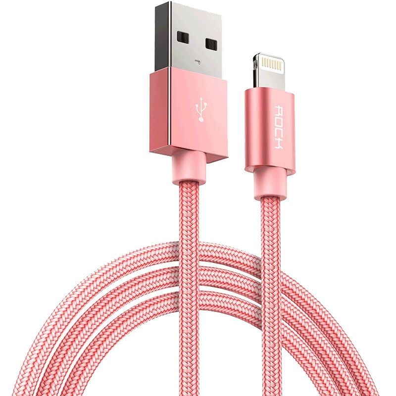 洛克(ROCK) MFi认证 苹果数据线 快充手机充电器线 支持iPhoneXS/max/XR/X/8P/7/iPad