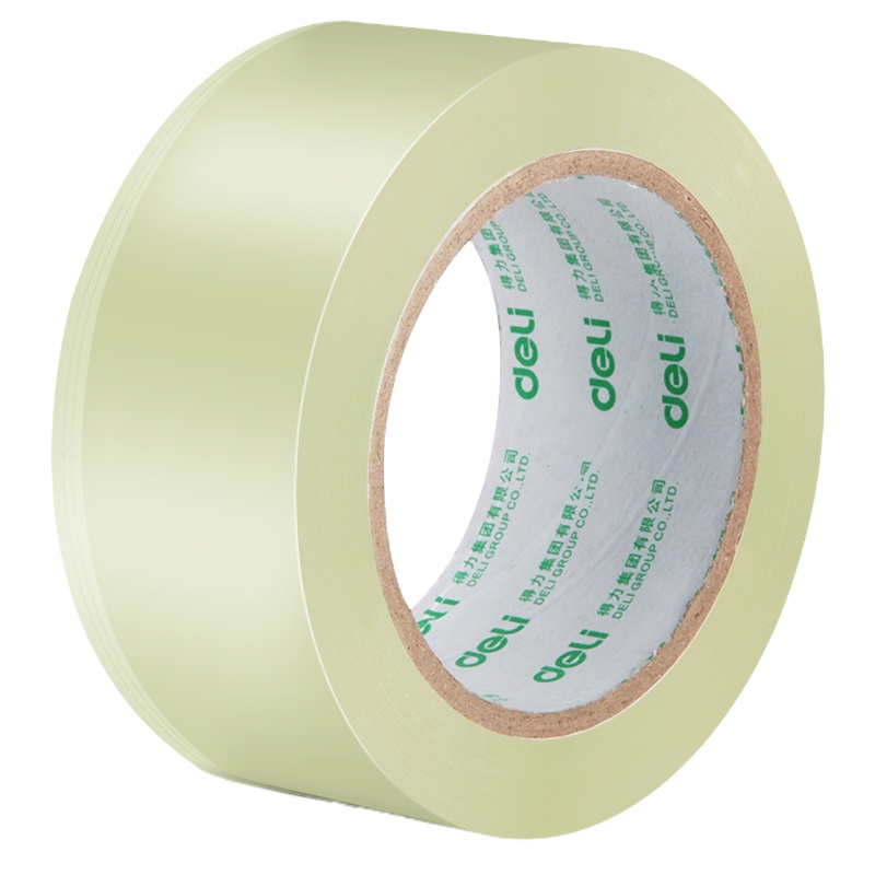 得力(deli)48mm*100y(91.4米)高透封箱胶带/打包胶带 30248 6卷装