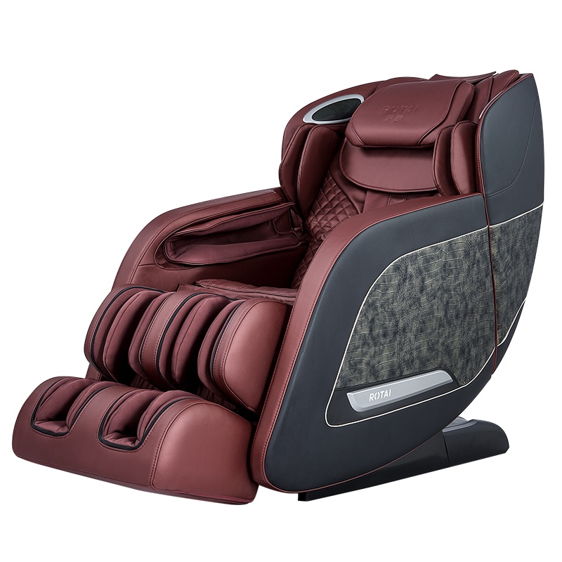 荣泰RT6810按摩椅全身家用老人全自动热敷多功能揉捏按摩足底刮痧太空舱零重力电动按摩沙发