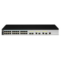 华为交换机S2720-28TP-EI-AC 24个10/100Base-TX以太网端口,4个千兆SFP