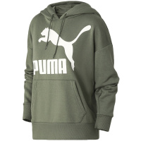 PUMA彪马女装运动服休闲针织连帽卫衣599197