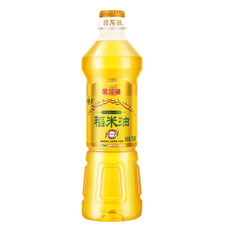 金龙鱼双一万谷维多稻米油 700ml*6