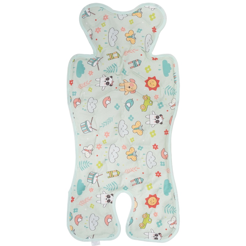 英国risio第三代升级款冰珠冰垫婴儿推车凉席坐垫靠垫车垫凉垫儿童餐椅通用冰垫.梦幻乐园