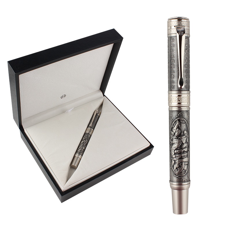 英雄（HERO）钢笔 1911礼盒装18k金笔尖商务办公男士女练字收藏送礼老师领导礼品签字笔