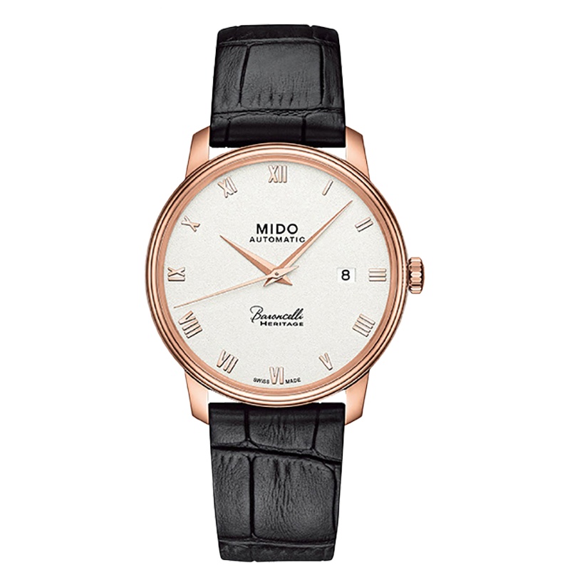 美度（MIDO）手表 瑞士原装进口贝伦赛丽典藏系列40周年纤薄全自动机械男士腕表 M027.407.36.013.00