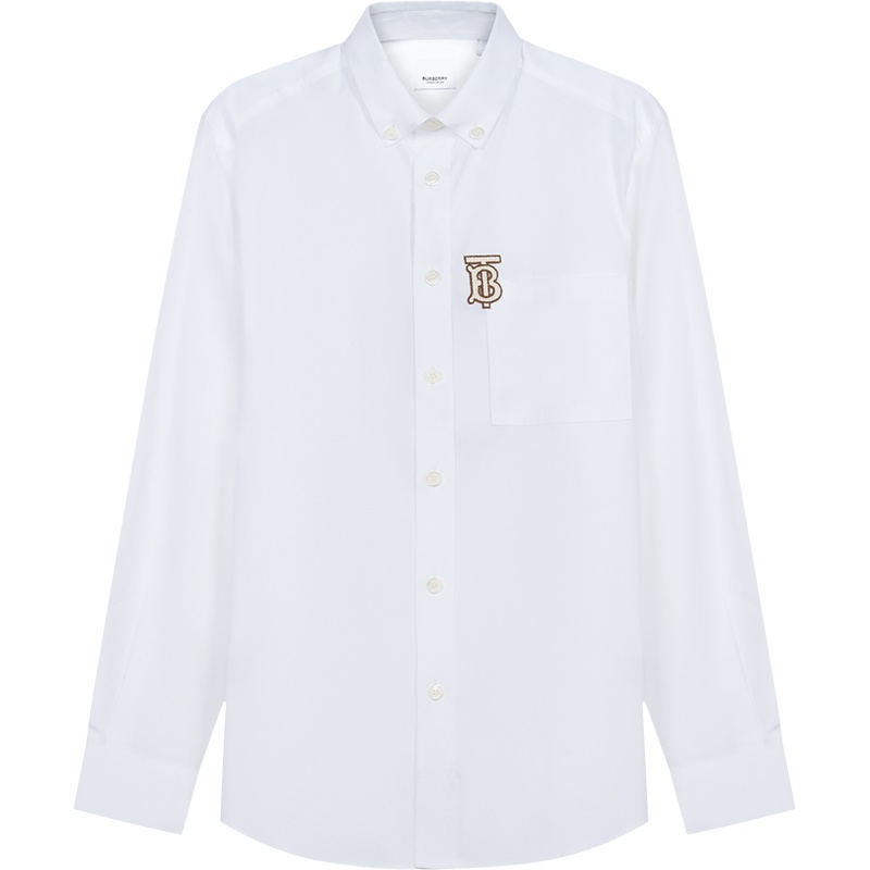 BURBERRY 博柏利 男款 棉质长袖衬衫 80367631