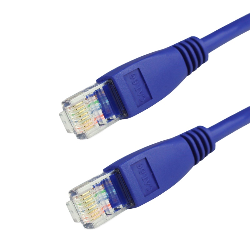 包尔星克 UTP5-20 五类铜包铝圆网线 20米 蓝色