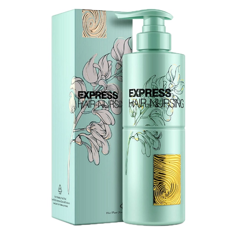 LAVGHR彪马绿钻依兰花珍萃修护精华霜800ml护发素烫染修护倒膜发膜SPA水疗素