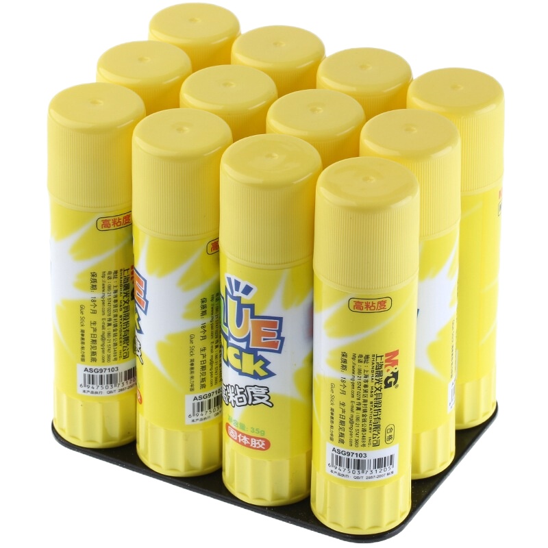 晨光(M&G)35g固体胶棒 MG7103 12支/盒(单位:盒)