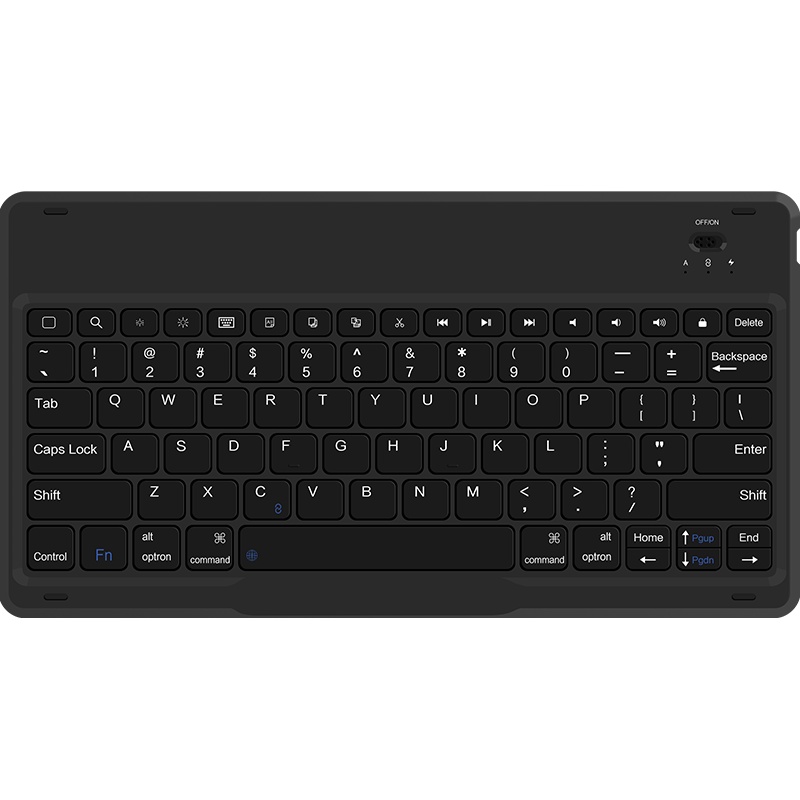 久宇 触控键盘适用苹果iPad Pro无线蓝牙七彩背光键盘12.9英寸静音充电2021款por11第四代Air外接键盘