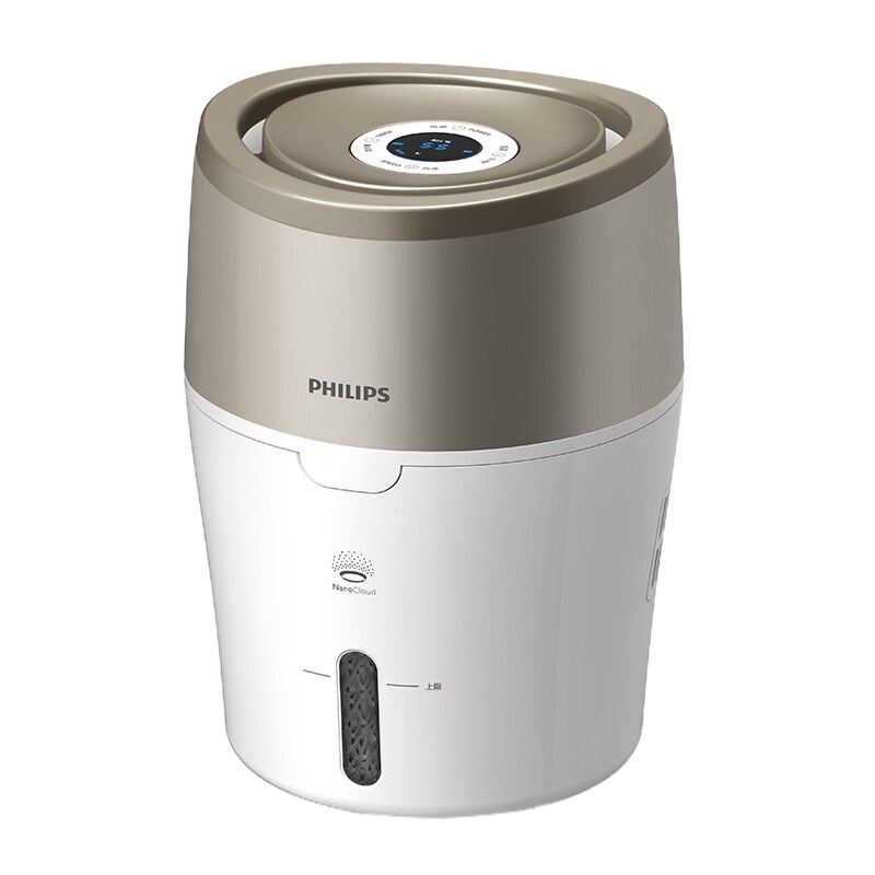 飞利浦(PHILIPS)加湿器自动湿度设置数显无雾静音卧室HU4803 单个装