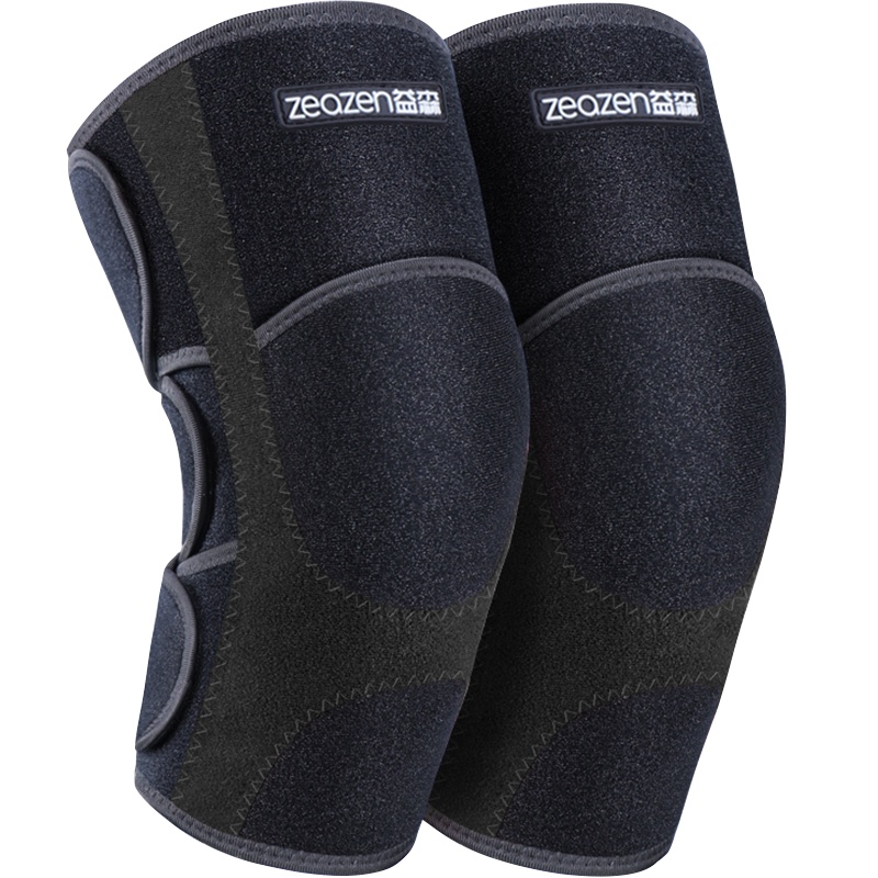 益森(ZEAZEN) 医用保暖护膝男女中老年人 老寒腿关节凉关节炎风湿膝盖热敷 礼盒包装 黑色自发热 均码