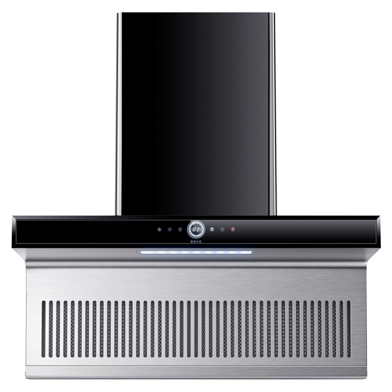 爱德(aide)侧吸式油烟机 新品变频大吸力40立方不锈钢7字型排油烟机单烟机免拆洗 厨房家用排烟机 DD02 师傅安装