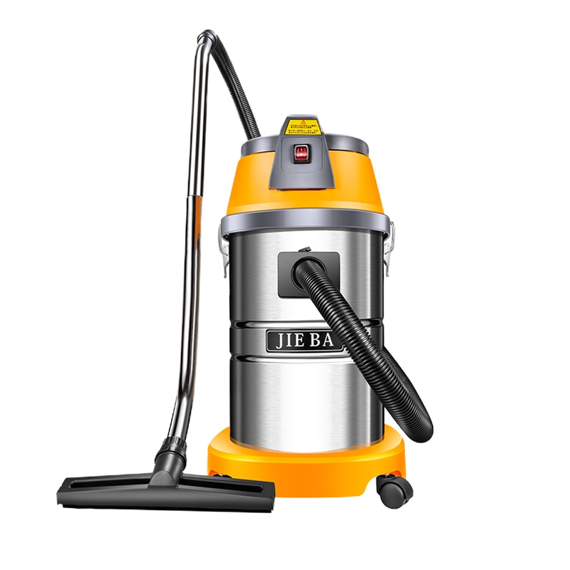 bf501吸尘器家用大吸力强力大功率工业商用洗车用吸水机30升|BF501A黄色5米汽保版-3配件[洗车商用]