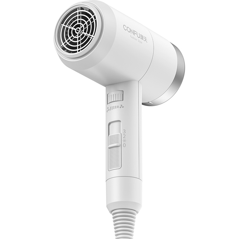 康夫(CONFU) 电吹风机 KF3131 1800W大功率3档恒温护发设计过热保护冷热风护发 家用发廊 吹风筒