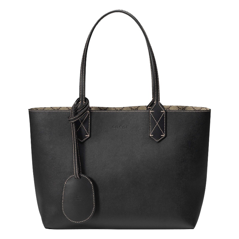 GUCCI古驰女包 女士手拿包手提袋真皮正反两用 购物袋包手拿包单肩包