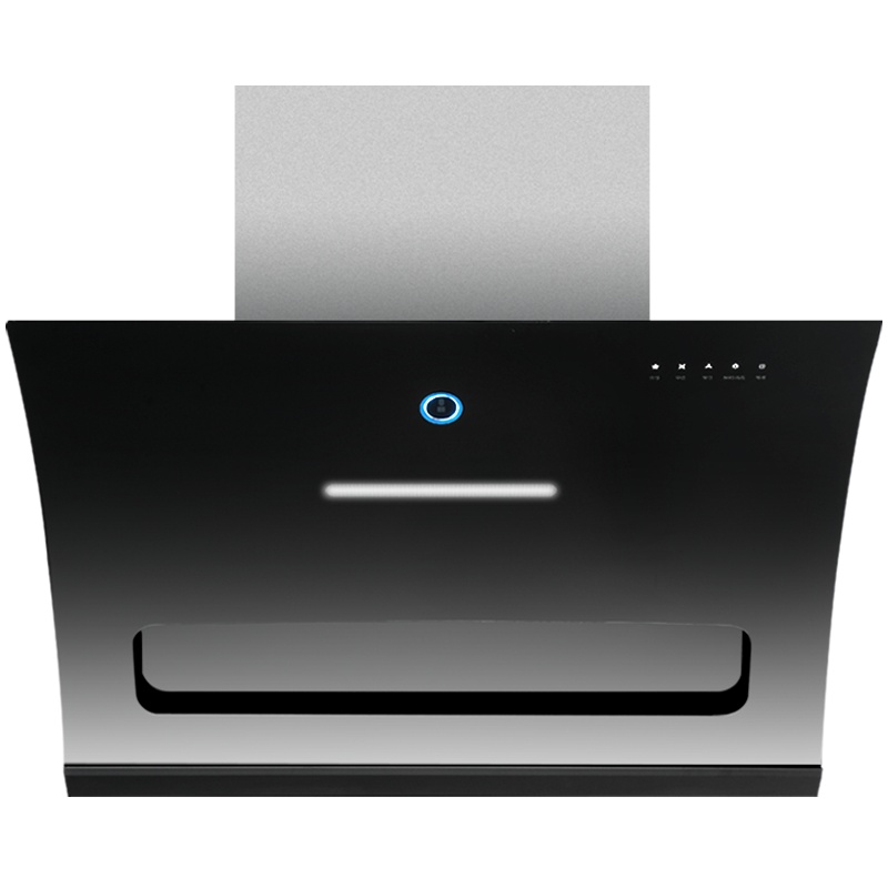 马可波罗 侧吸抽油烟机17m³智能体感触控强排自动热清洗直吸家用大吸力静音排油一级能效烟机CXW-268-D19350