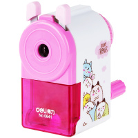 得力(deli) 0641 削笔机 卡通造型 学生 办公 清新双色随机 XHJ 单个装