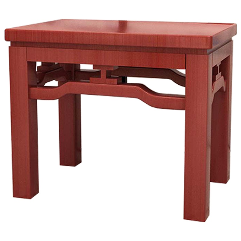 创世人 油漆实木茶几花架茶几商务配套茶几边几