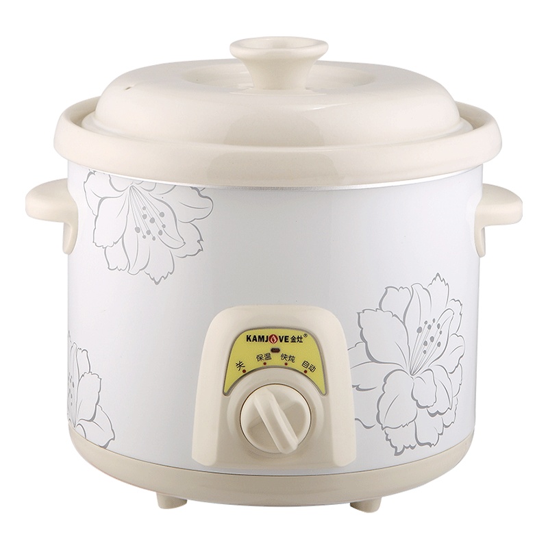 KAMJOVE/金灶 GD-35A 白瓷电炖锅 自动煲汤锅 人性化快炖功能 3.5L