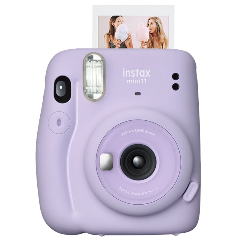富士(FUJIFILM)INSTAX 一次成像相机 mini11丁香紫 胶片相机 mini8/9升级款 单机标配
