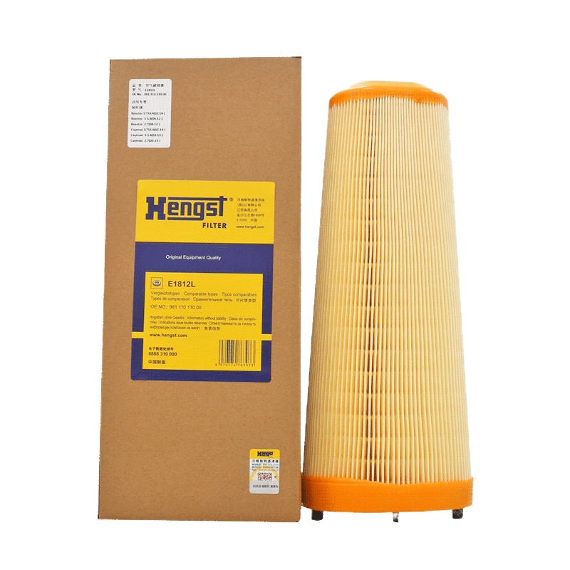汉格斯特(hengst)空气滤E1812L适配13-15款保时捷Boxster(981)/Cayman(981C)