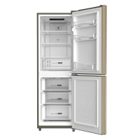 澳柯玛风冷两门冰箱BCD-178WH,炫金 双门风冷家用冰箱大容量,强劲制冷动力