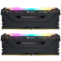 美商海盗船(USCORSAIR)DDR4 3000 16GB(8G×2)套装 台式机内存条 复仇者RGB PRO灯条 白色 电竞玩家款