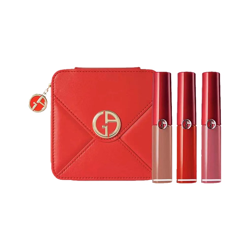 ARMANI阿玛尼限量唇釉套盒 (#101 #400 #501)3*3.5ML