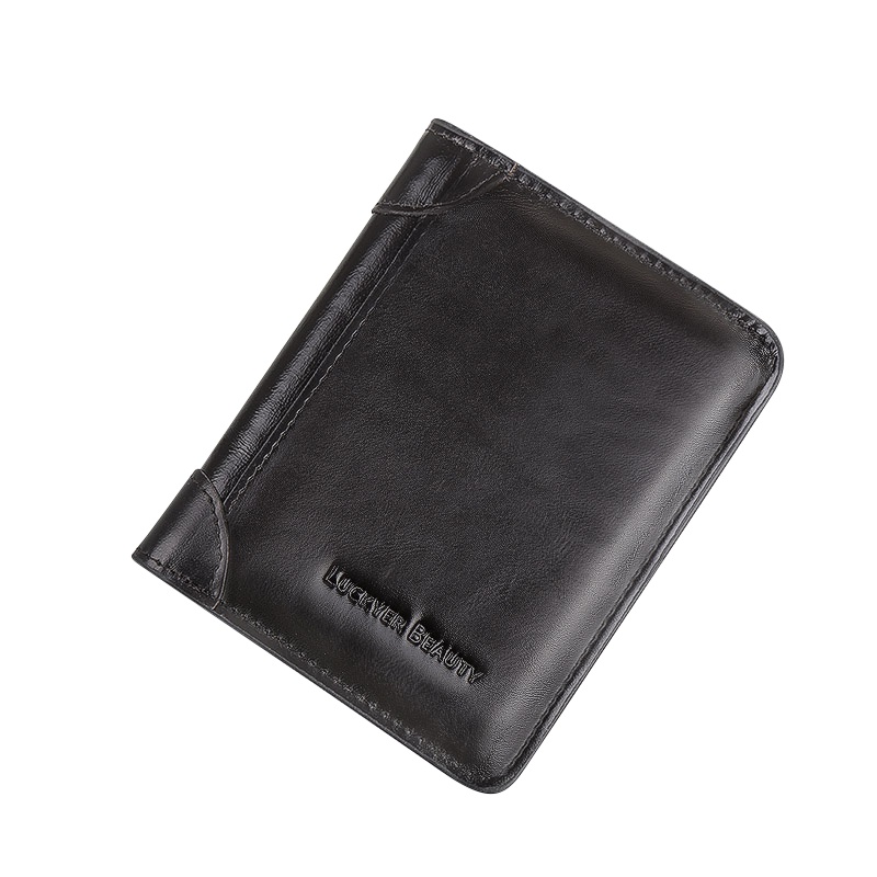 男士钱包短款2019新款真皮牛皮驾驶证卡包复古横款男式皮夹子钱夹_YKIyx2