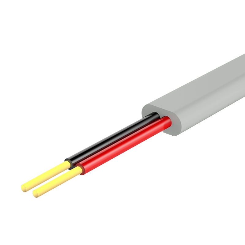 酷比客(L-CUBIC) LCLN31PCSGY-100M 2芯纯铜多芯电话线灰色100M