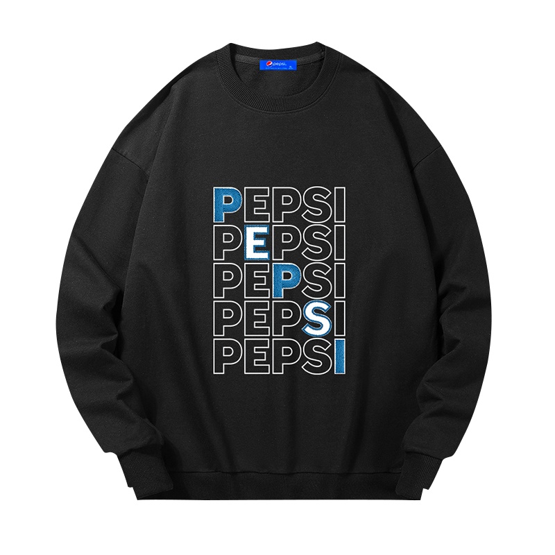 Pepsi/百事 男女同款休闲时尚潮流宽松卫衣BSW-2170加绒420克