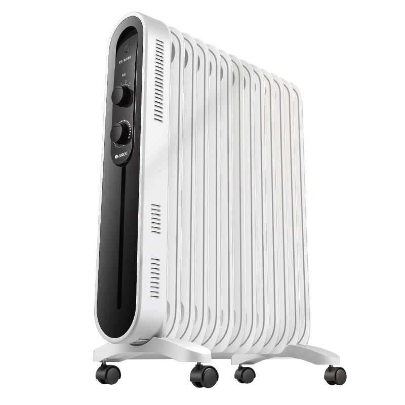 格力(GREE)电油汀NDY18-X6121 酷黑时尚面板 13片双U管发热 整屋升温 干衣加湿 取暖器电暖器