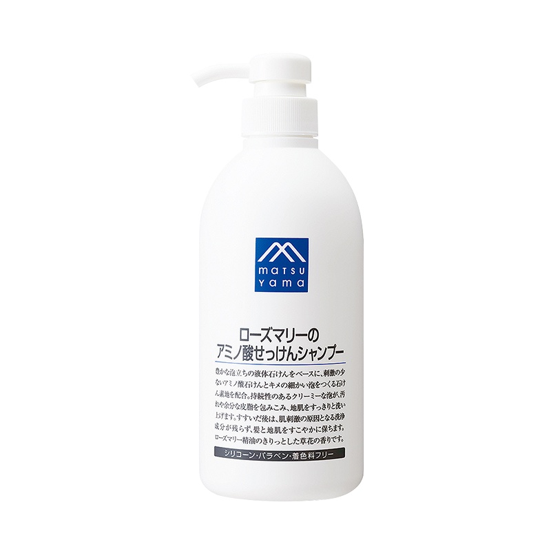 松山油脂 M-mark 迷迭香氨基酸肥皂洗发水 600ml