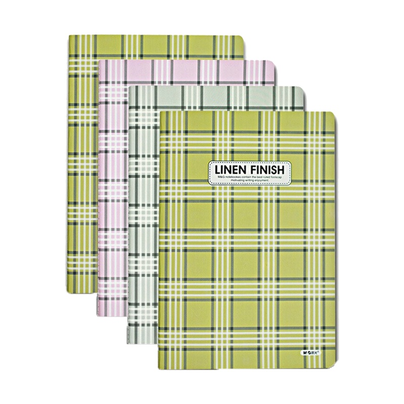 晨光(M&G)APYFA056笔记本 16K60页 4本装 软面抄 学生笔记本 缝线软抄本 记事本日记本